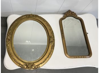 Two Ornate Mirrors