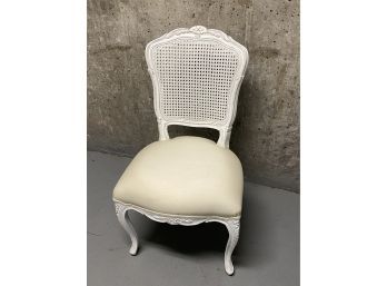 Rachel Ashwell Cane Back Cushion Shabby Chic Chair 20x37x17