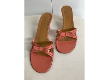 Marc Jacobs, Vero Cuoio, Made In Italy, Pink Calf , Size 8.5 M.