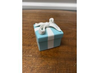 Tiffany Ceramic Gift Box Style 2.25x2x2.5 Made In Japan