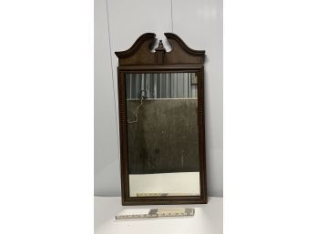 Wooden Framed Mirror, 15.75x31.75
