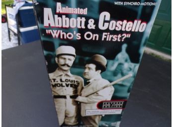 Abbott And Costello Base Ball Dolls