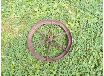 Cute Antique Iron Wheel