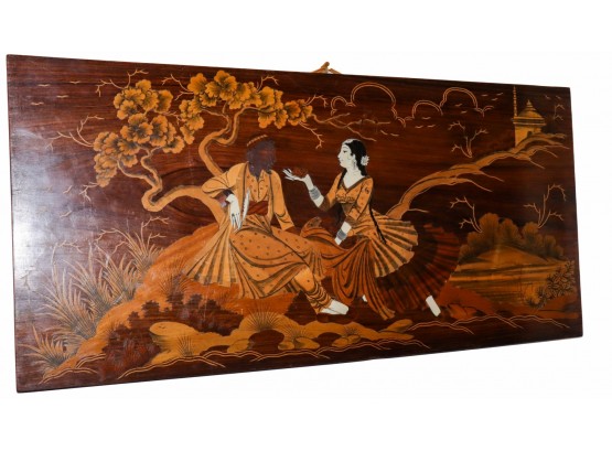 Gorgeous Asian Carved Wood Artwork