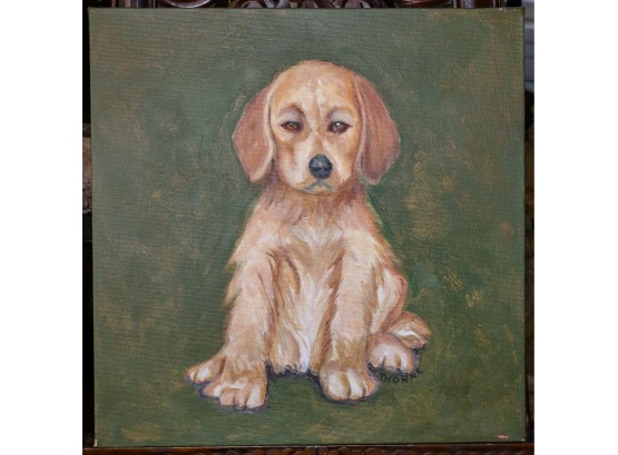 Cute Dog Painting
