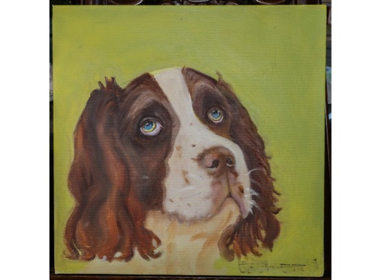 Adorable Dog Painting