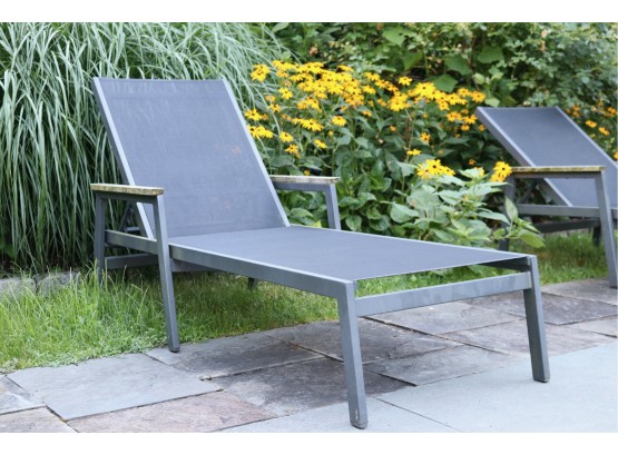 Gloster Furniture Outdoor Lounger 1 0f 2