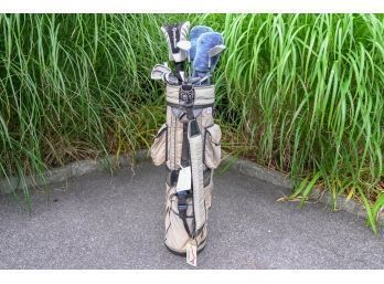 Lady S Cobra Right Handed Golf Clubs, Golf Bag And Balls