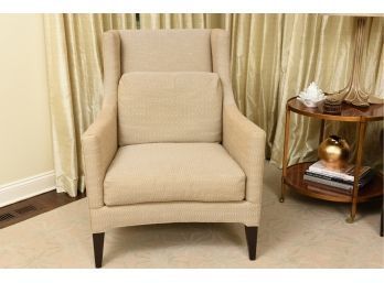 Ferguson Copeland Custom Upholstered High Back Wing Chair (1 Of 2)
