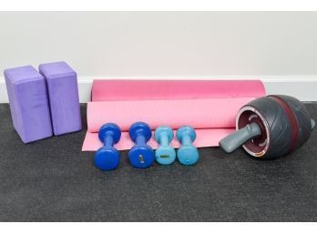 Collection Of Yoga Workout Gear And More
