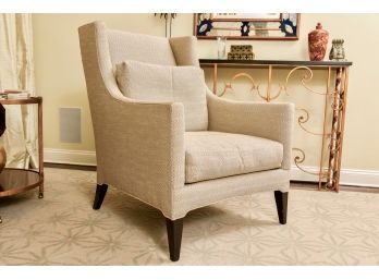 Ferguson Copeland Custom Upholstered High Back Wing Chair (2 Of 2)