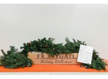 Frontgate Holiday Collection 9' Pre-Lit Majestic Double Sided Garland (2 Of 3)