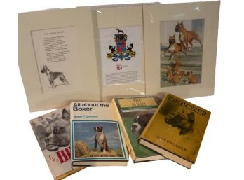 Collection Of Boxer Books & Prints