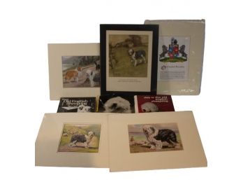 Collection Of Books & Prints, Old English Sheep Dogs