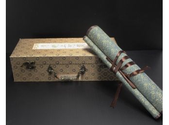 Boxed Asian Scroll