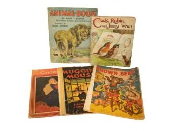 Vintage Childrens Illustrated  Stories