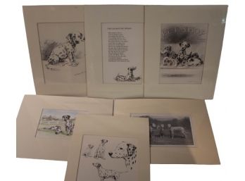 Collection Of Dalmatian Prints