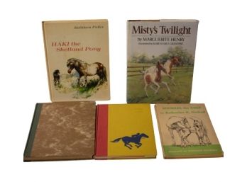 Collection Of Vintage Horse Books