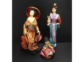 Japanese Geshia Dolls
