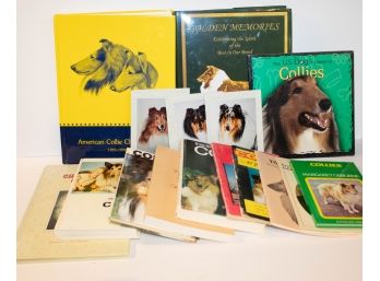 Collection Of Collie Books & Prints