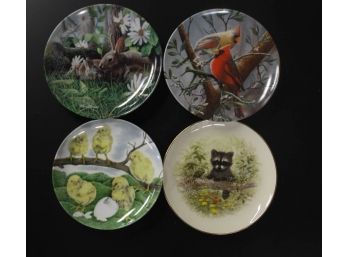 Collection Of Collectable Animal Plates