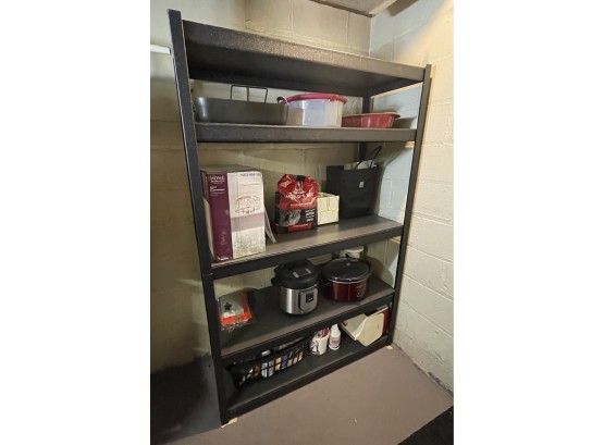 Metal Storage Shelf  48x18x72 . Can Be Disassembled.