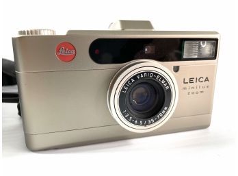 Leica Minilux Zoom Point & Shoot 35mm Film Camera * Used Retail Over $600-$900
