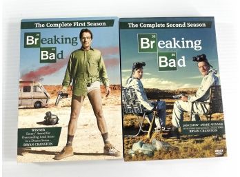 Season 1 & 2 'Breaking Bad ' Television Show  Dvd's