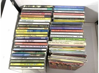 Compact Disc Eclectic World Music In Black Storage Box