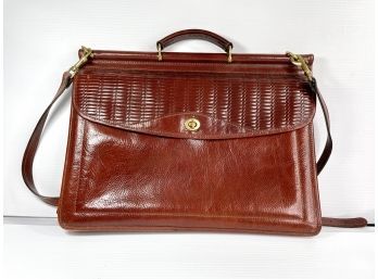 Leather Satchel 16.5x12 Inches