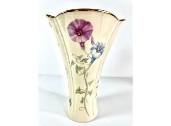 Lenox ' Morningside Cottage Vase ' Fine Ivory Porcelain China- 8' Inches