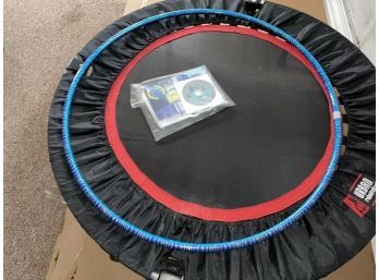 Urban Rebounding Exercise Trampoline And DVD Workout Video And Instructions