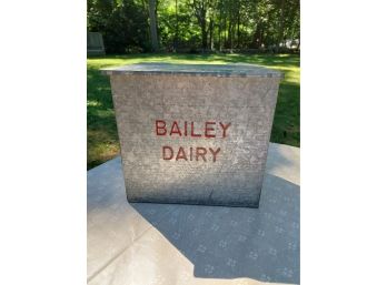 Vintage Bailey Dairy Milk Box Excellent Condition