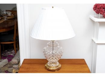 Waterford Cut Crystal Table Lamp