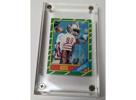 1986 Topps Jerry Rice Rookie Pack Fresh