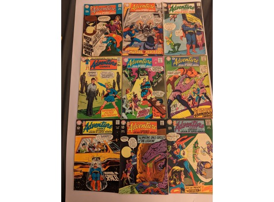 DC Adventure Comics Lot Of 9