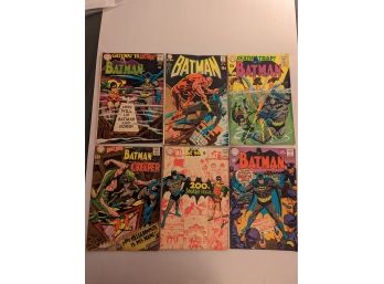 Dc Batman Lot Of 6 Comic