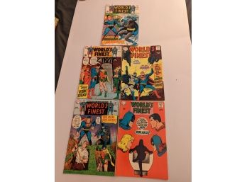 DC Worlds Finest Lot Of 5 Comics