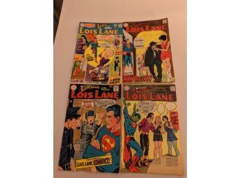 DC Supermans Girl Friend Lois Lane Lot Of 4 Comics