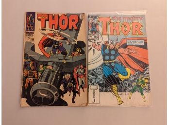 Marvel The Mighty Thor Lot Of 2