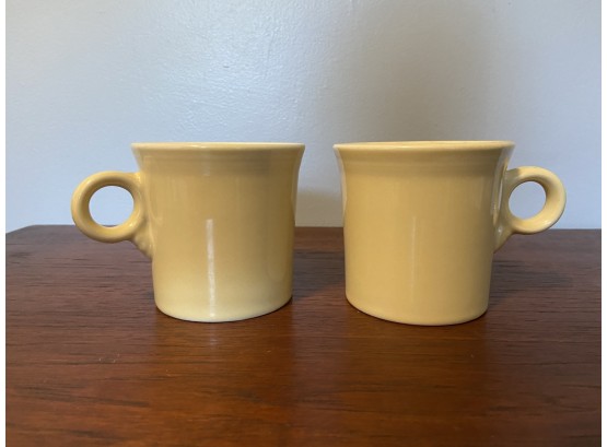 Set Of 2 Vintage Fiesta Mugs