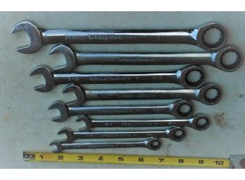 Gearhead Open And Ratching Box Wrenches Set