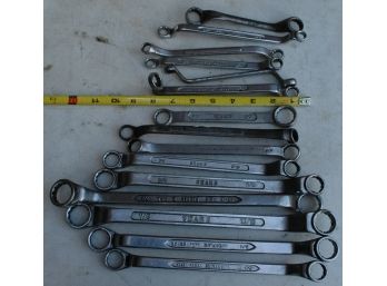 Large Lot Of Offset Box Wrenches