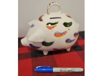 Porcelain Piggy Bank