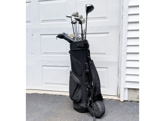 Assorted Golf Clubs By Trident In Bag