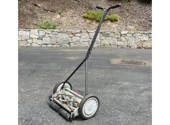 A Manual Lawn Mower