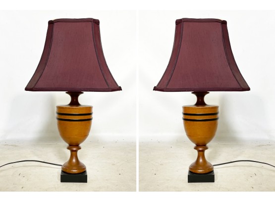 A Pair Of Biedermeier Lamps By Edward Russell