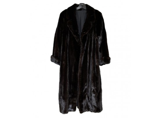 A Full Length Sable Coat