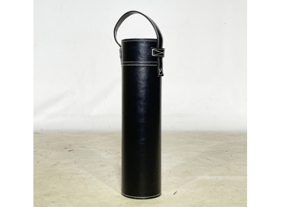 A Leather Wine Bag