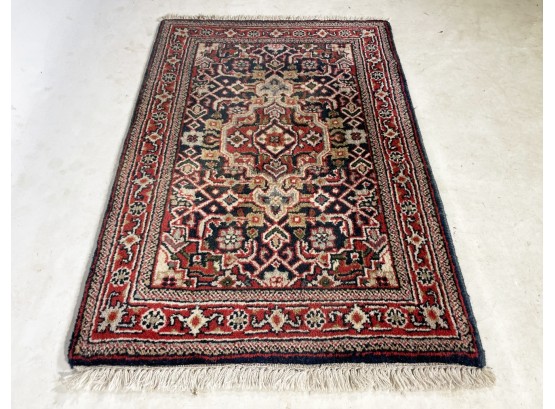 A Finely Woven Indo-Persian Wool Mat